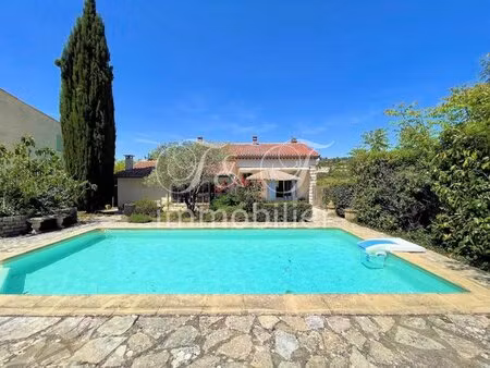 maison avec jardin  piscine et garage