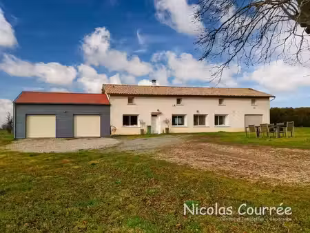 vente maison 8 pièces 243 m² à saint-vincent-la-châtre (79500)  279 000 €