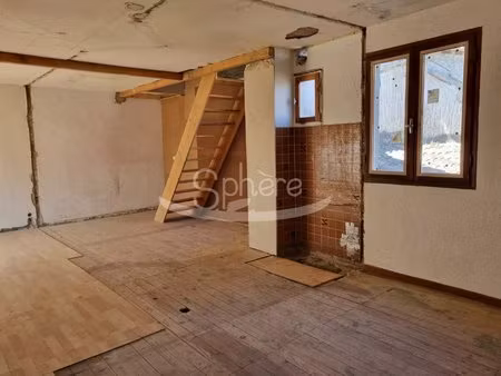 maison à rénover avec garage