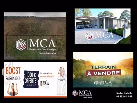 terrain à bâtir à cartelègue (33390)