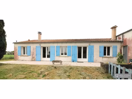 vente maison 4 pièces 102m2 chaniers 17610 - 204750 € - surface privée