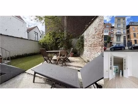 duplex à vendre avec terrasse et jardin   ixelles (rbv76014)