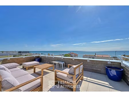 duplex contemporain avec rooftop  vue mer panoramique et un studio indépendant