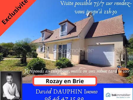 vente maison 6 pièces 184 m² à rozay-en-brie (77540)  369 000 €
