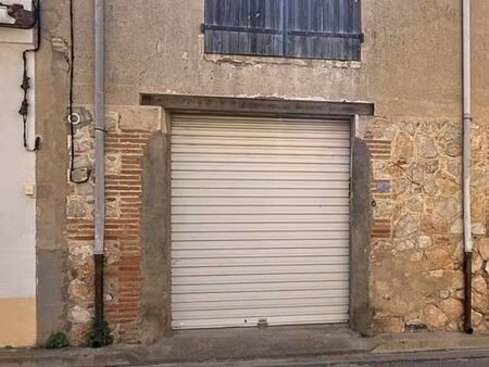 torreilles - a vendre grange /cave avec projet construction t3 duplex avec terrasse- pc...