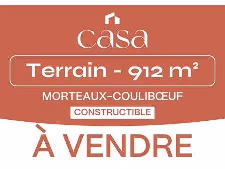 vente terrain à morteaux-couliboeuf (14620) : à vendre / 912m² morteaux-couliboeuf