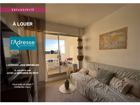 location appartement 2 pièces  33.40m²  la bernerie
