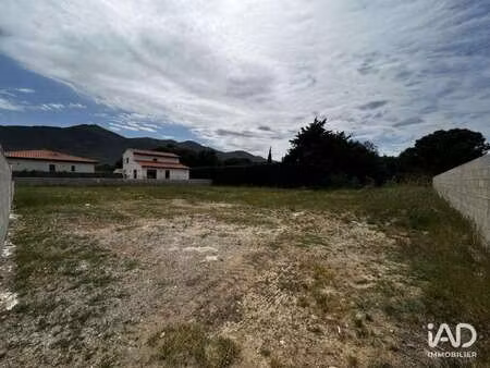 vente terrain à laroque-des-albères (66740) : à vendre / 728m² laroque-des-albères