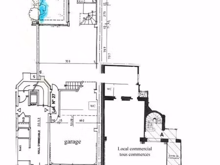 local commercial  mixte  bureau  habitation