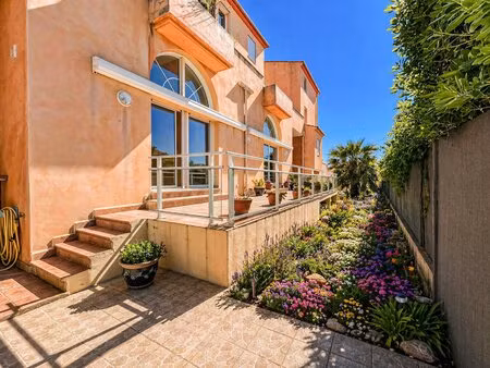 appartement 102m2 avec jardin - terasse et garage a valras plage