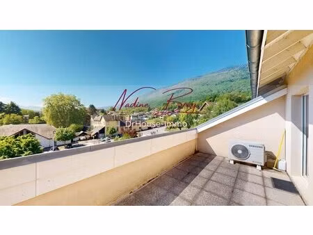 rare  duplex 4 chambres + 2 terrasses + 2 garages