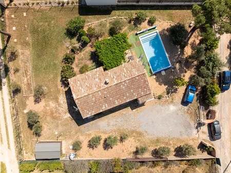 a vendre en exclusivite ! à vidauban maison de plain-pied 4 pièces 88 m2 avec piscine sur.