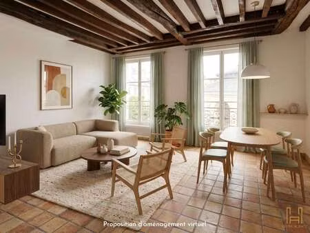 vente appartement 2 pièces à versailles (78000) : à vendre 2 pièces / 58m² versailles