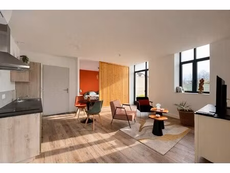 frais de notaire réduits - t1 bis avec terrasse et jardin de 120 m2 - place de...