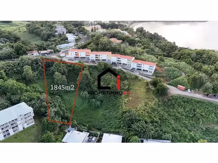 vente terrain 1845 m² à la trinite (97220)  270 000 €