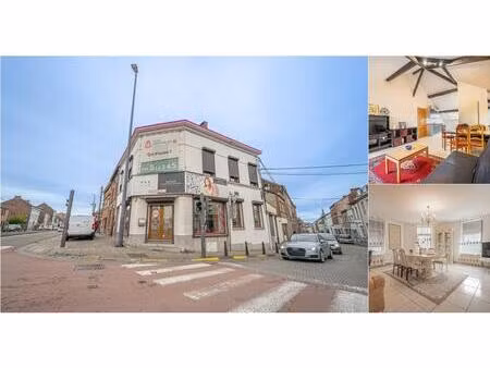 immeuble de rapport à vendre avec 2 chambres   fontaine-l'évêque (vbe14518)