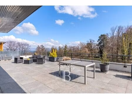 évian-les-bains - quartier mateirons - appartement t4 de 87 m² - vue lac - terrasse 107 m²