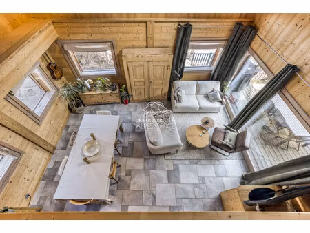 chamonix-mont-blanc – secteur les pècles - chalet 140 m² au