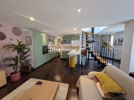 thonon centre- t3 duplex meublé de 86.60m² à 223 000€