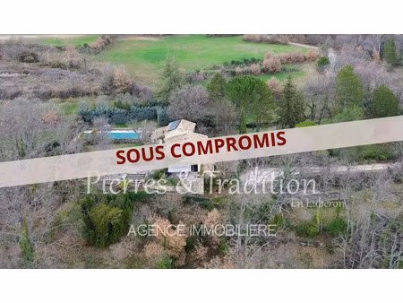vente propriété 8 pièces 247 m² à saint-martin-de-castillon (84750)  1 100 000 €