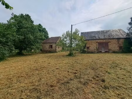 maison et grange à rénover - ségur le château