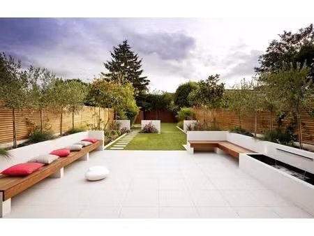 enghien-les-bains - appartement t2 - 45m² avec terrasse et jardin