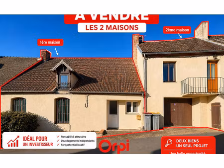 maison la chapelaude m² t-3 à vendre  70 000 €