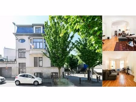 maison de maître à louer à avenue charles legrelle 3 etterbeek (vbe14860)