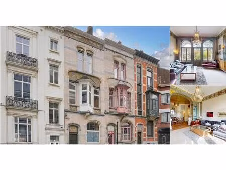 maison de maître à vendre à rue de belle-vue 42 ixelles (vbe14859)