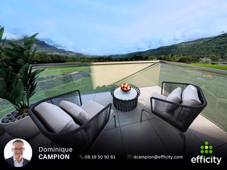 vente appartement 3 pièces 67.73 m² à domene (38420)  292 000 €