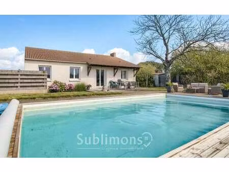 vente maison piscine au landreau (44430) : à vendre piscine / 112m² le landreau