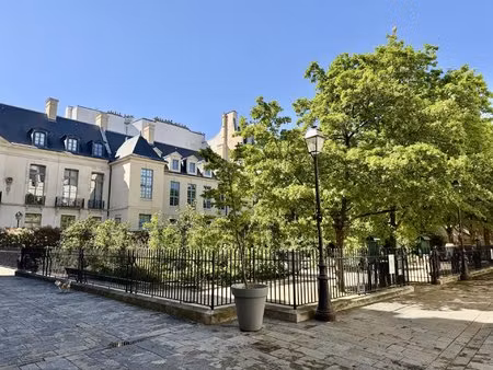 marais - appartement sur verdure