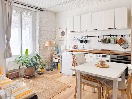 appartement paris xiv 2 pièces 24.55 m2