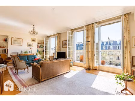 paris 17ème pereire / bayen - duplex de réception de 214m² (240m² habitables) avec balcon 