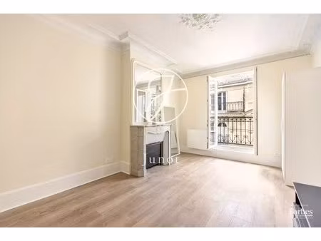 paris 17e - ternes / bayen - appartement - 3 pièces - 61 80 m² - 1 chambre - balcon - vue 