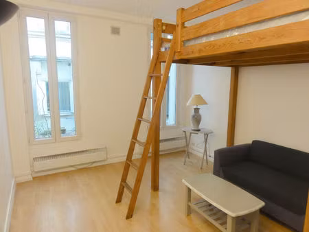 m° alesia / 14ème - studio meublé de 25 18m2