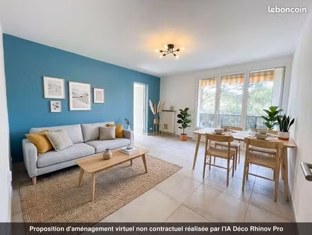 appartement 2 chambres 62m² | montpellier | exposition sud-ouest