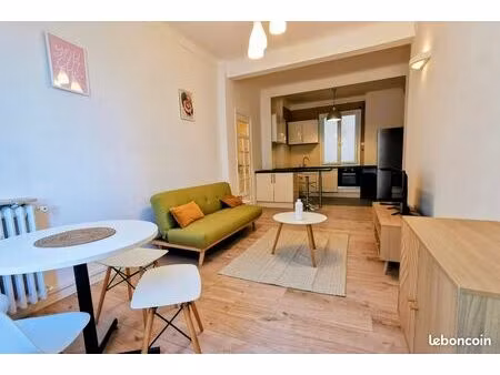 t3 meublé lumineux 70m²  accès plage catalans