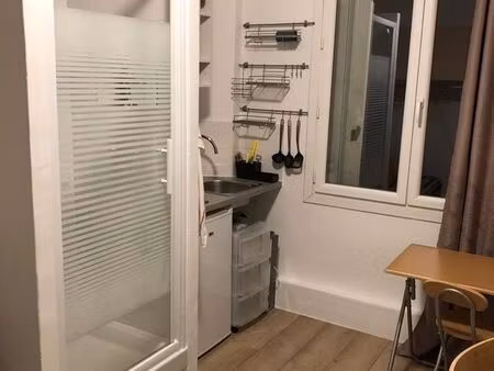 location studio meublé refait à neuf – paris 5ème – quartier mouffetard