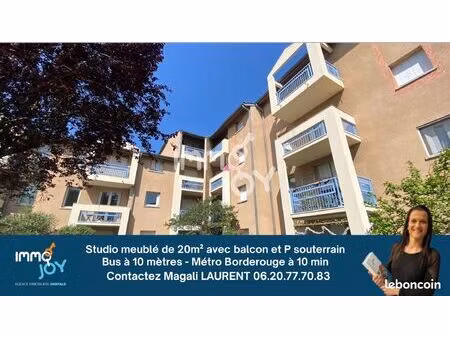 studio 1 pièce 20 m²