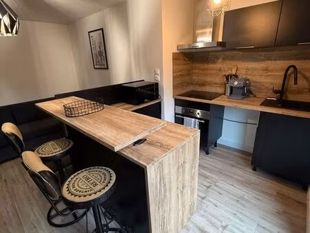 t1 bis meubler avec piscine