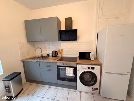 t3 meuble et rénové - centre vierzon