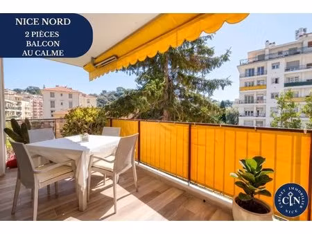 2 pièces – nice nord vismara – au calme avec balcon