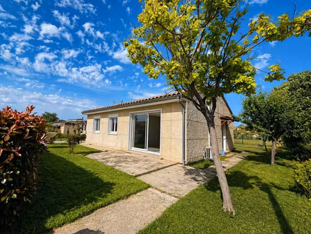 maison plain pied t4 avec garage sur 600m2 de terrain
