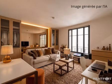 appartement boulogne billancourt 1 pièce 33.45 m²
