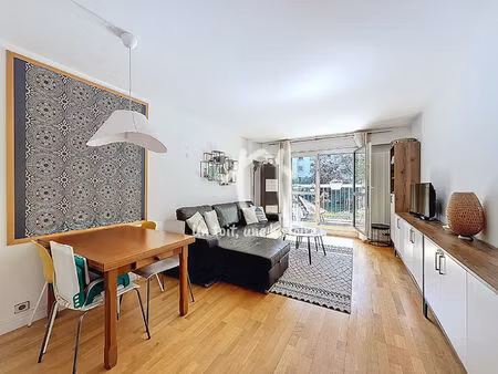 appartement bécon 3 pièces 65 m2 - balcon  cave et parking