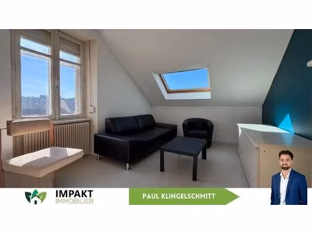 belfort hyper-centre – 2 pièces 39 m² – dernier étage –