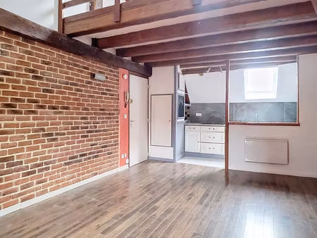 charmant appartement 3 pièces à vendre à étampes  dernier étage  lumineux et calme