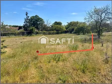 vente terrain 1181 m² à lencloître (86140)  19 900 €