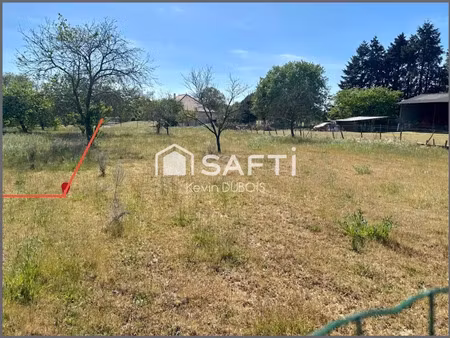vente terrain 713 m² à lencloître (86140)  19 900 €